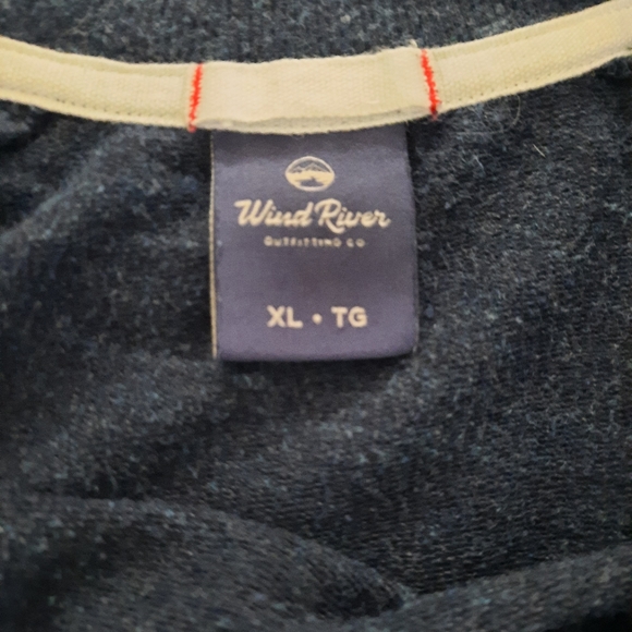 Wind River Pullover Sweater, Navy, Size XL - Picture 6 of 8
